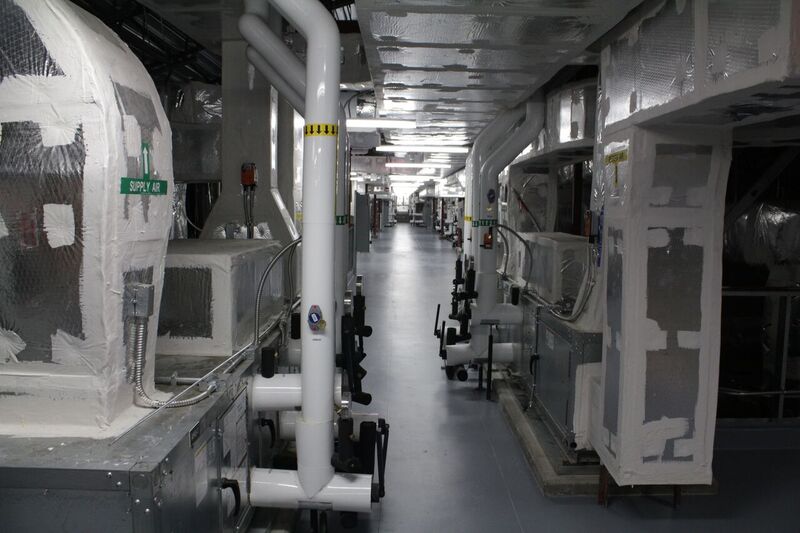 Interior Plumbing and Hallways